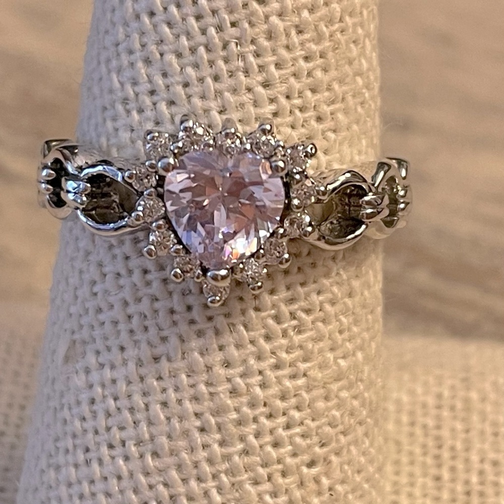 NEW Tanzanite Heart Ring